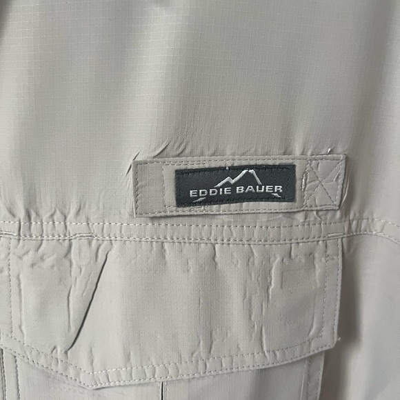 Eddie Bauer Men’s Long Sleeve Performance Fishing Shirt - Picture 3 of 8